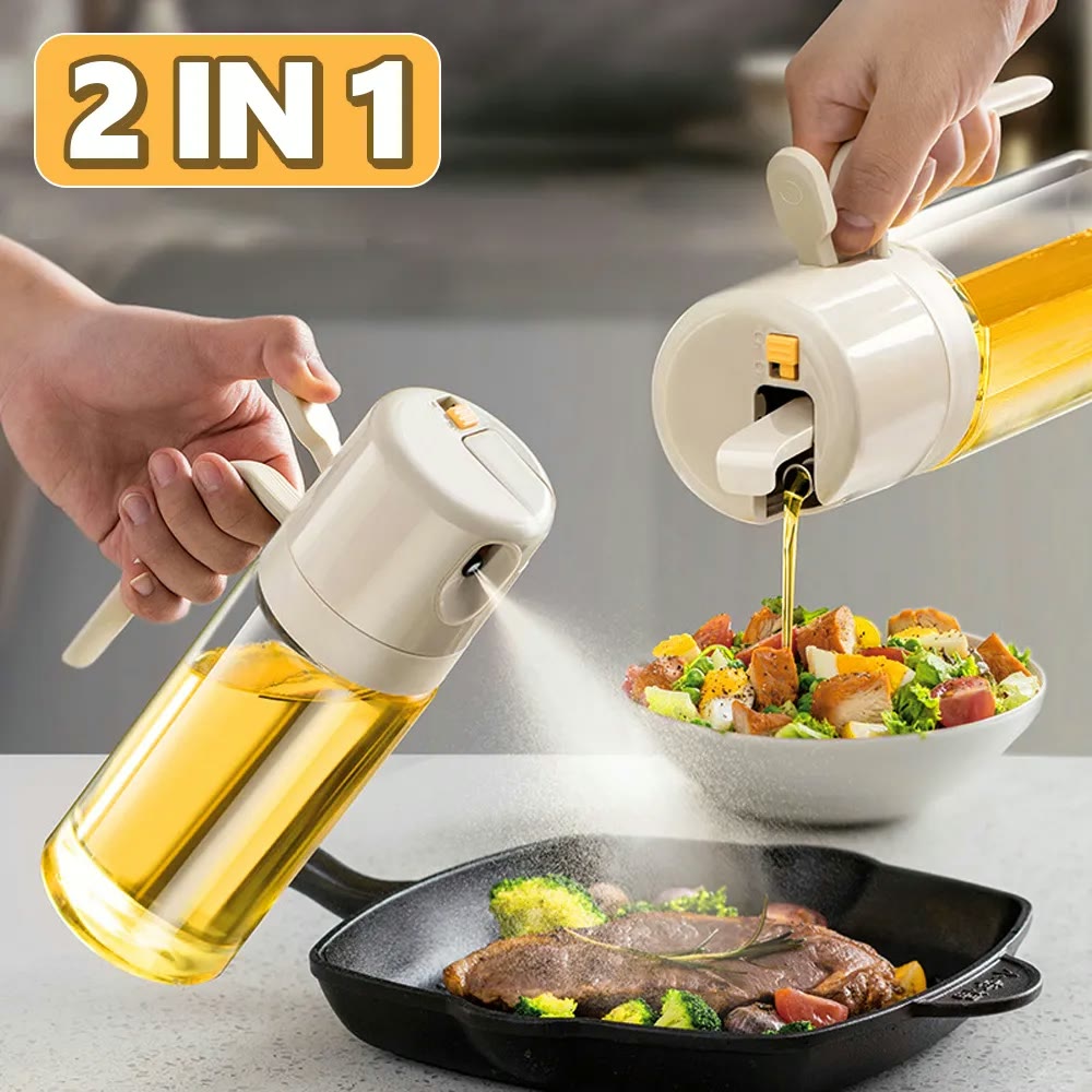 2 in 1 oil sprayer and pourer, 550 ml