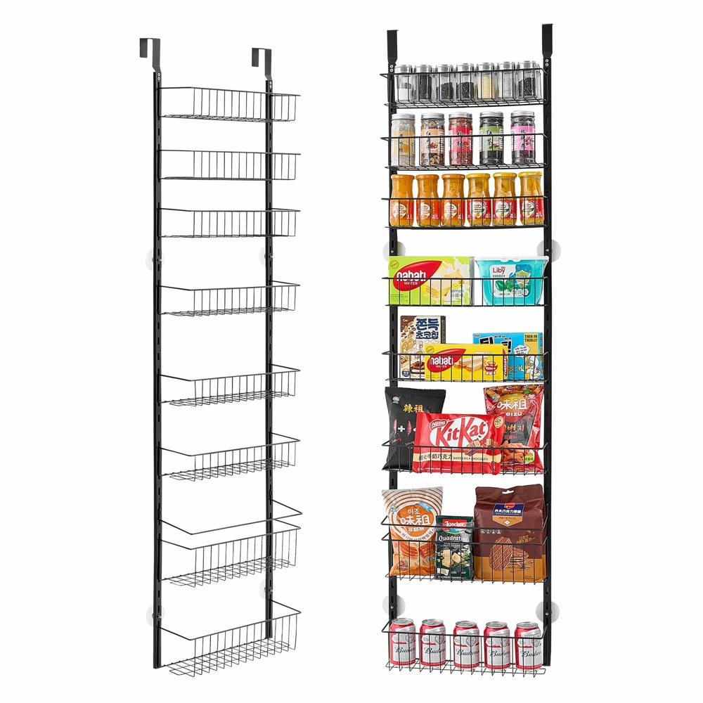 8 tier over the door pantry organizer