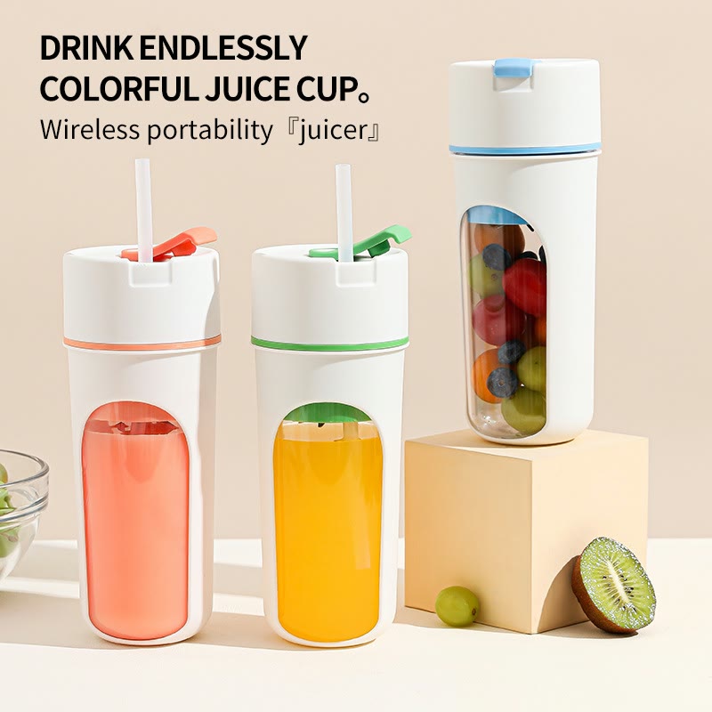 Cordless juicer cup