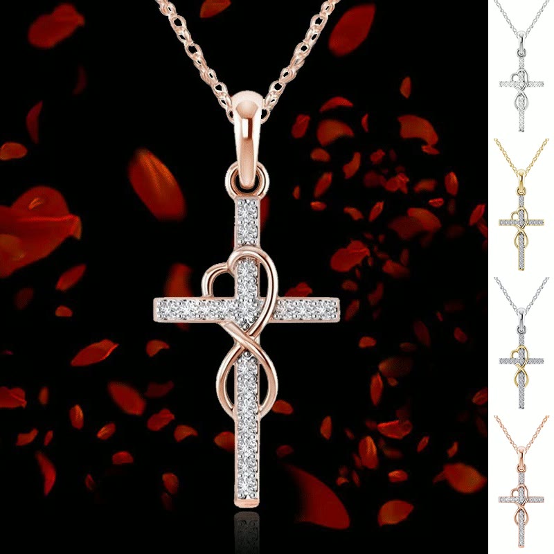 Cross pendant necklace