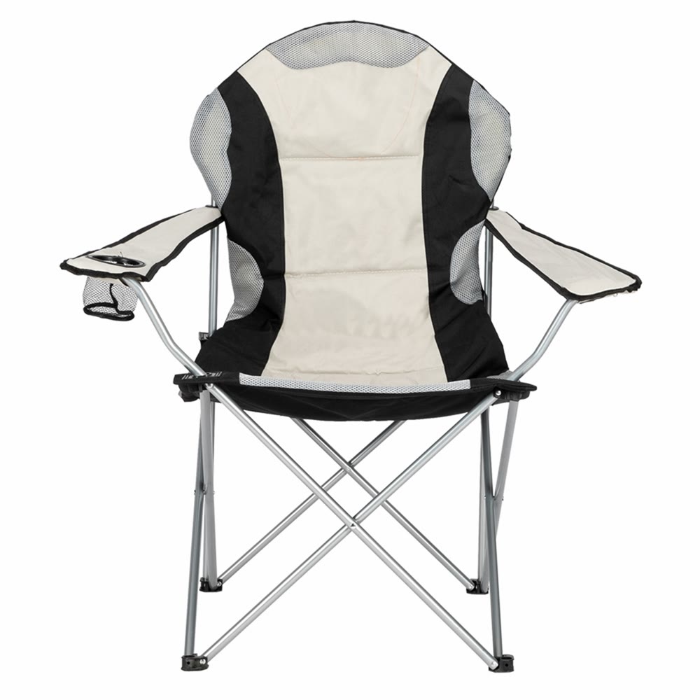 Folding camping chair, grey