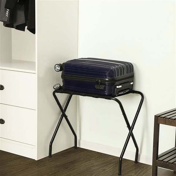 Folding luggage rack