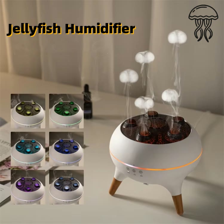 Jellyfish humidifier and diffuser
