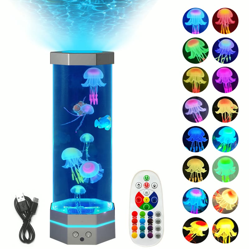 Jellyfish mood lamp, 15 inch