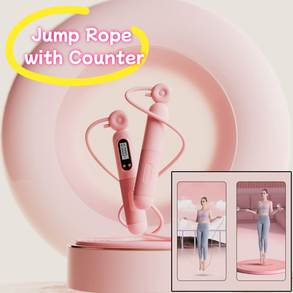 Jump rope with counter