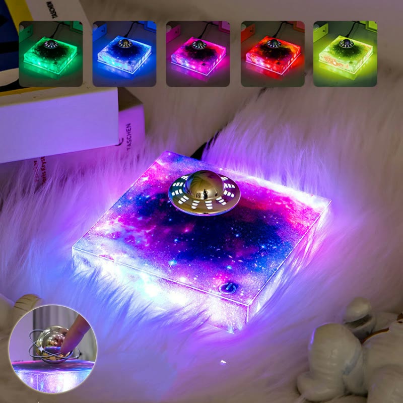 Levitating UFO lamp