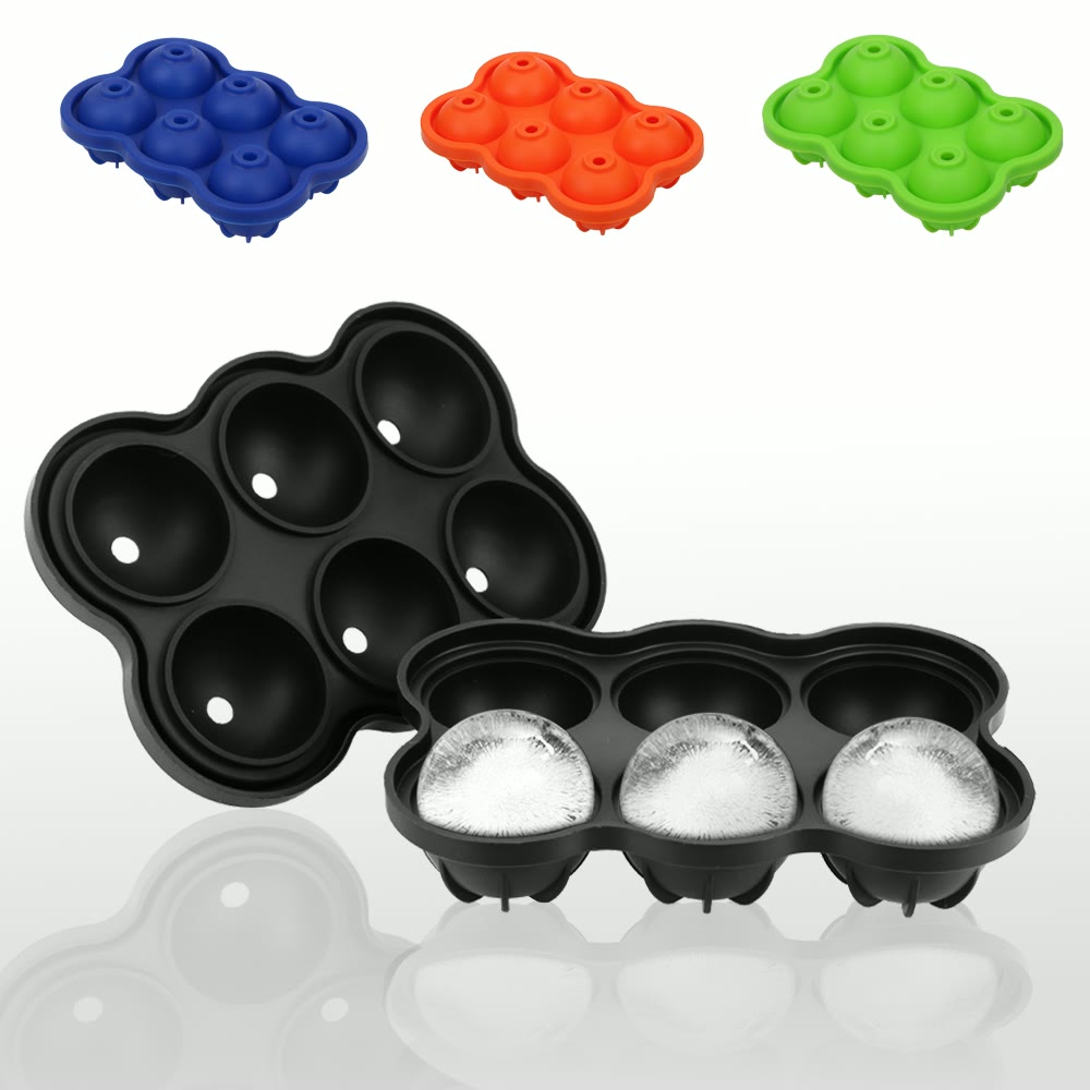 Sphere ice mold, 6 large balls